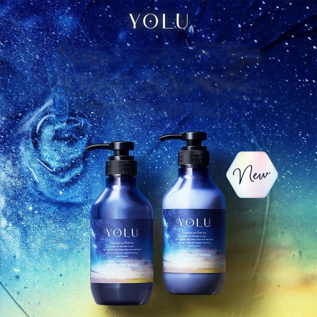 YOLU Deep Night Repair Hair Care Set 400 ml + 400 g + 80 ml