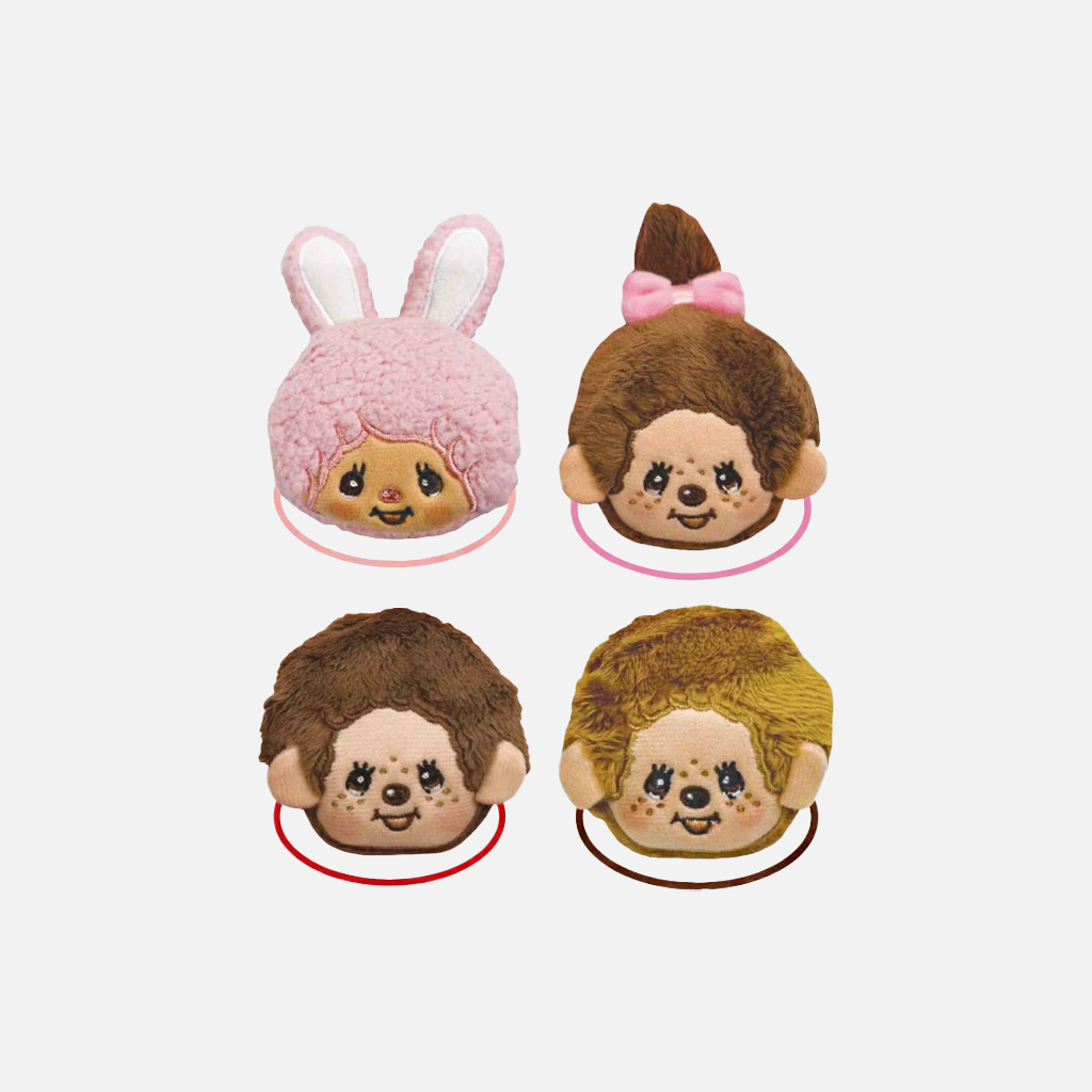 AiPlanning Monchhichi Faced Hair Tie