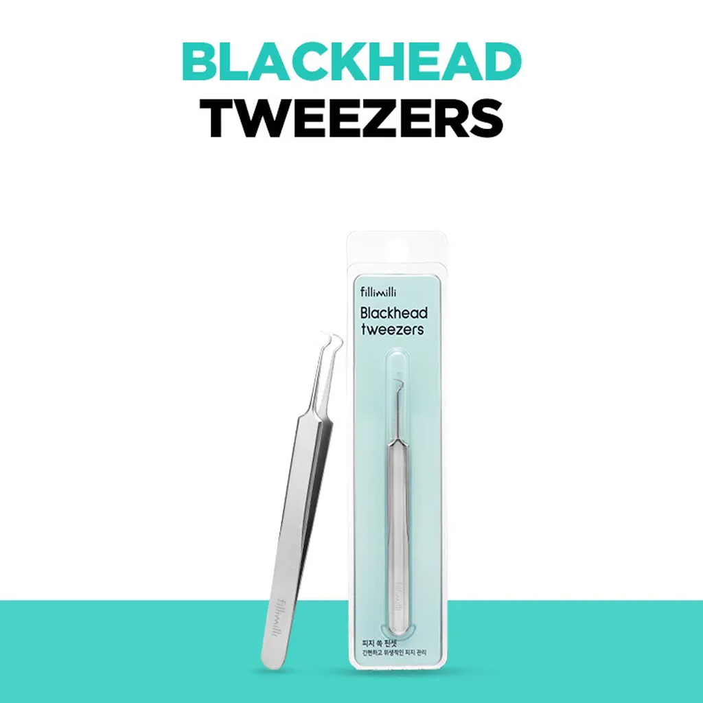fillimilli 黑头镊子 1 件