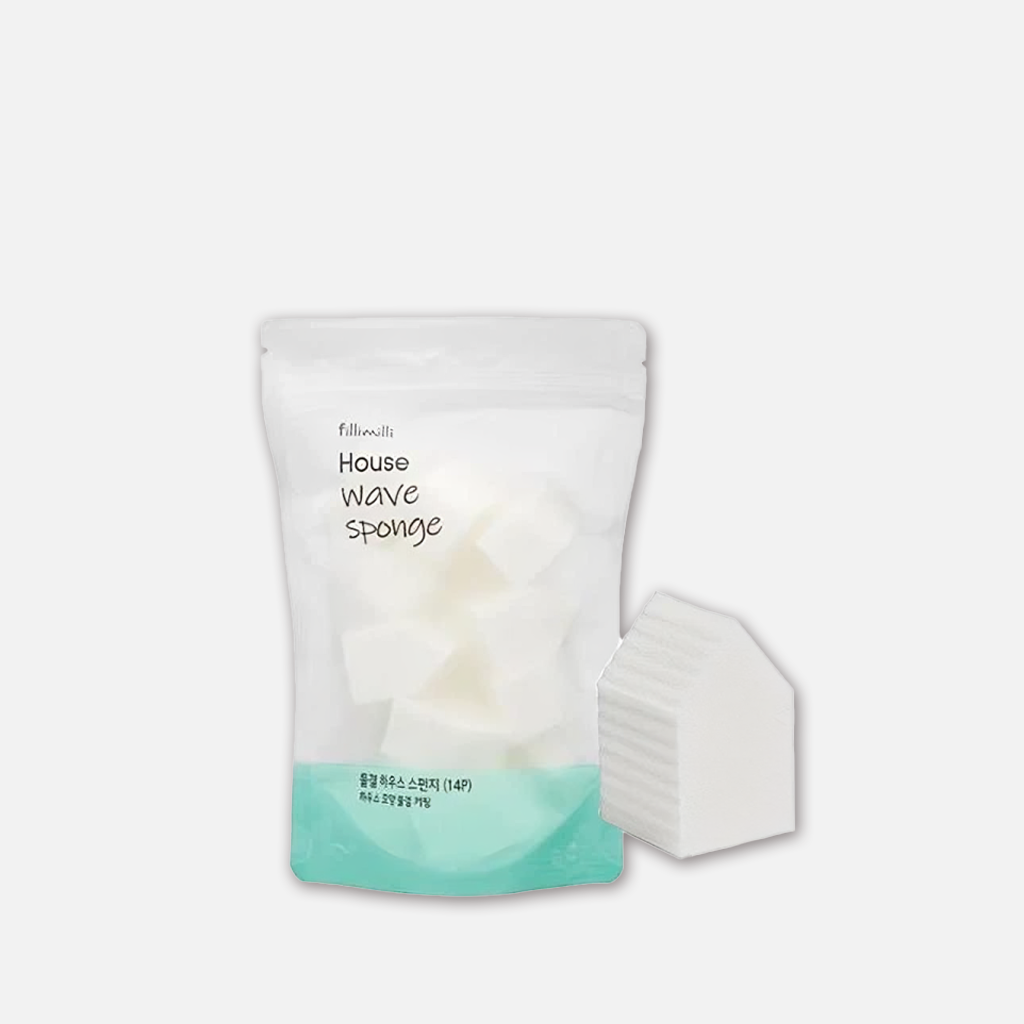 Its wavy and multi-angled surface blends foundation evenly and reaches tricky areas like under eyes and around the nose.