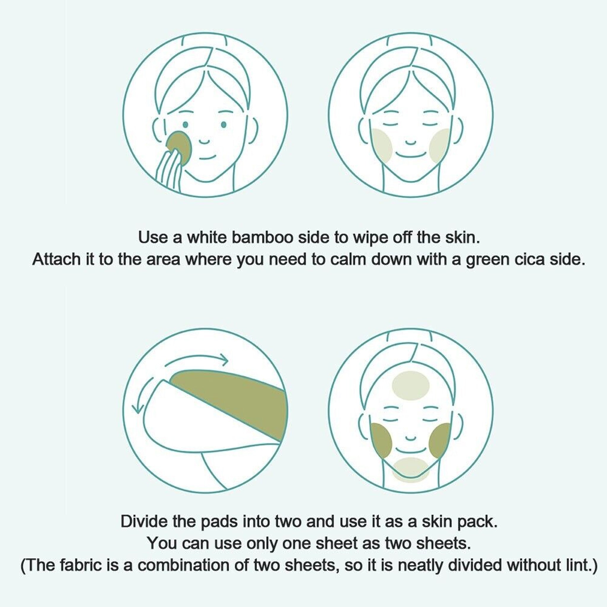 numbuzin NO.1 green toner pad 190ml 70pads