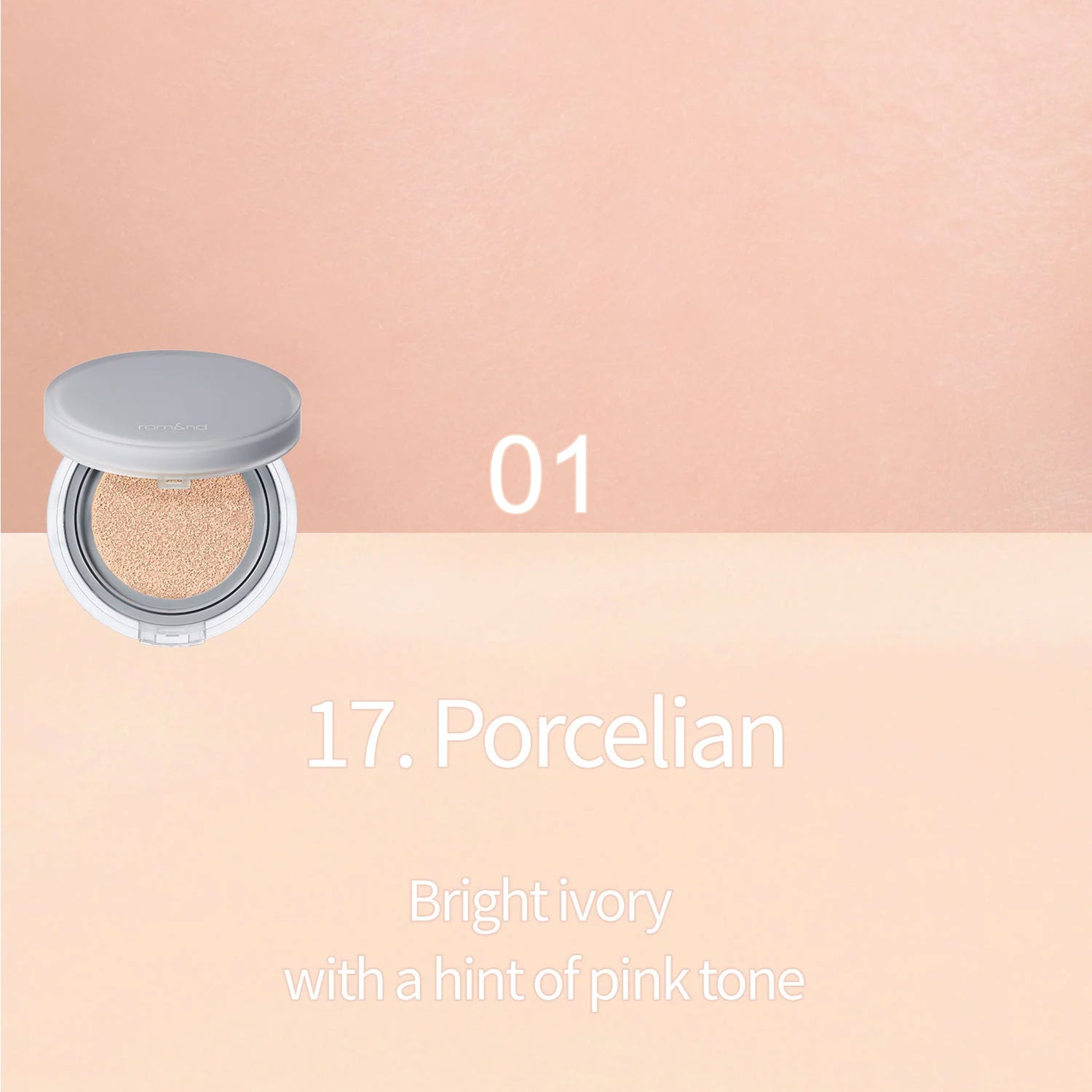 rom&amp;nd Nu Zero Cushion