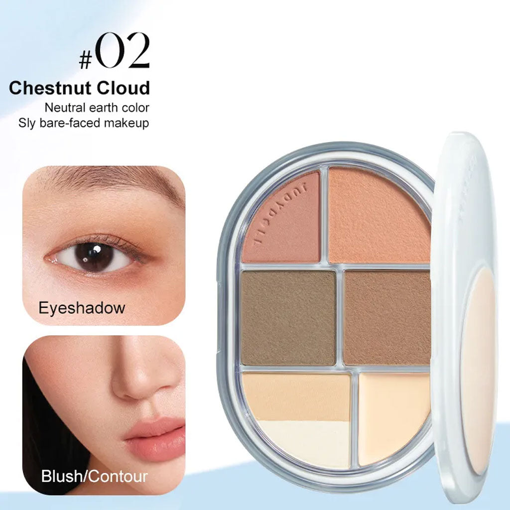 JUDYDOLL Glazed Face Makeup Palette
