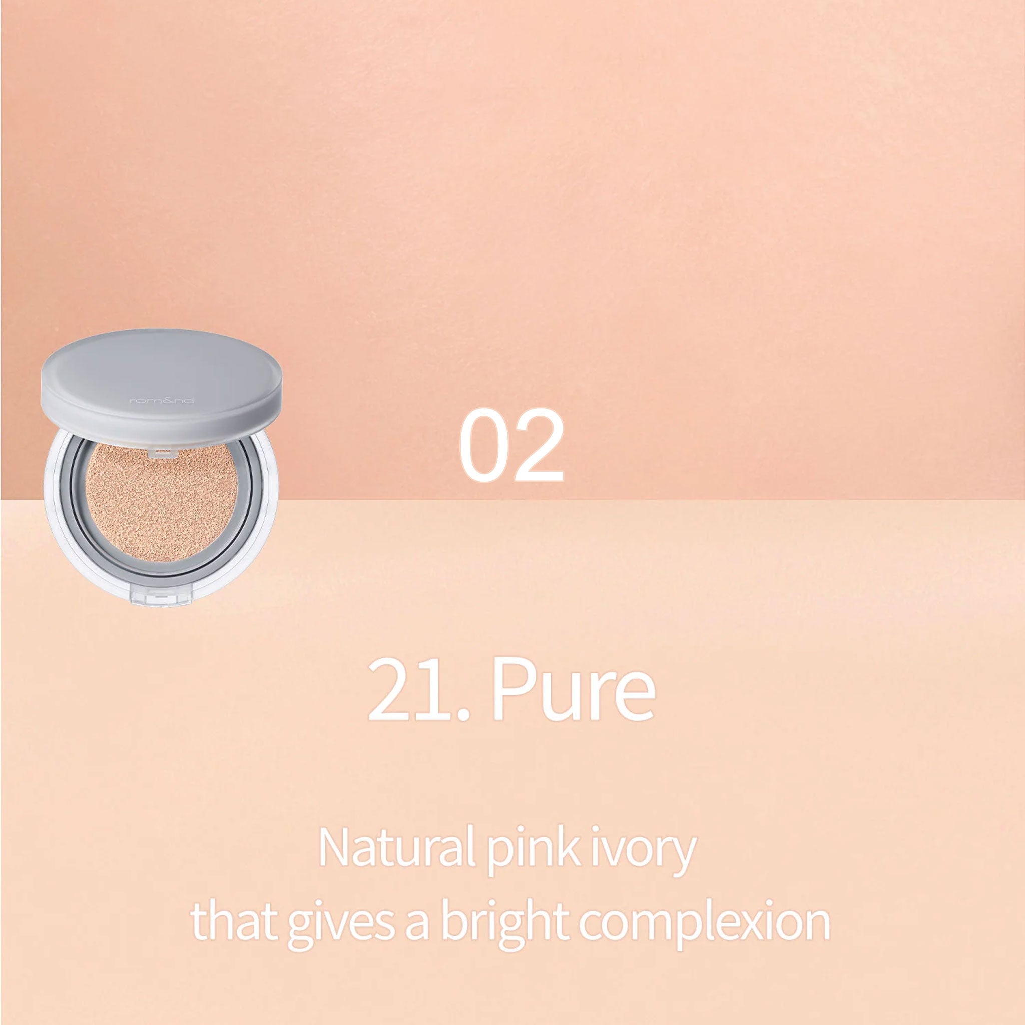 rom&amp;nd Nu Zero Cushion