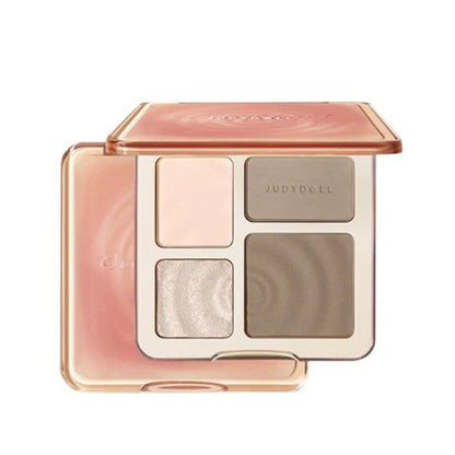 JUDYDOLL 2 in 1 Highlighter Contour Palette