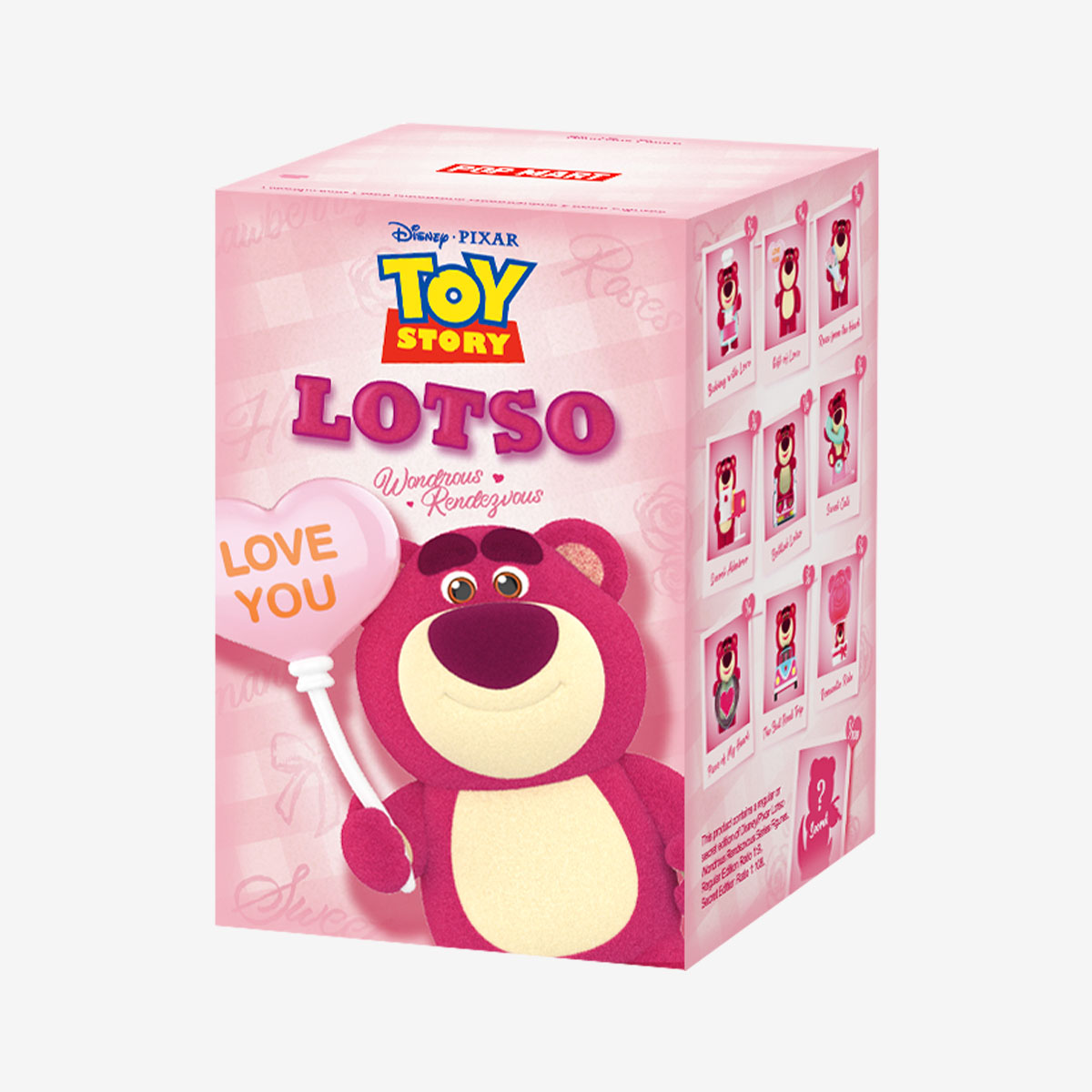 POP MART Disney/Pixar Lotso Wondrous Rendezvous Series Figures Blind Box
