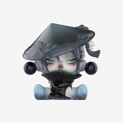 SKULLPANDA The Ink Plum Blossom Series Figures 1pc