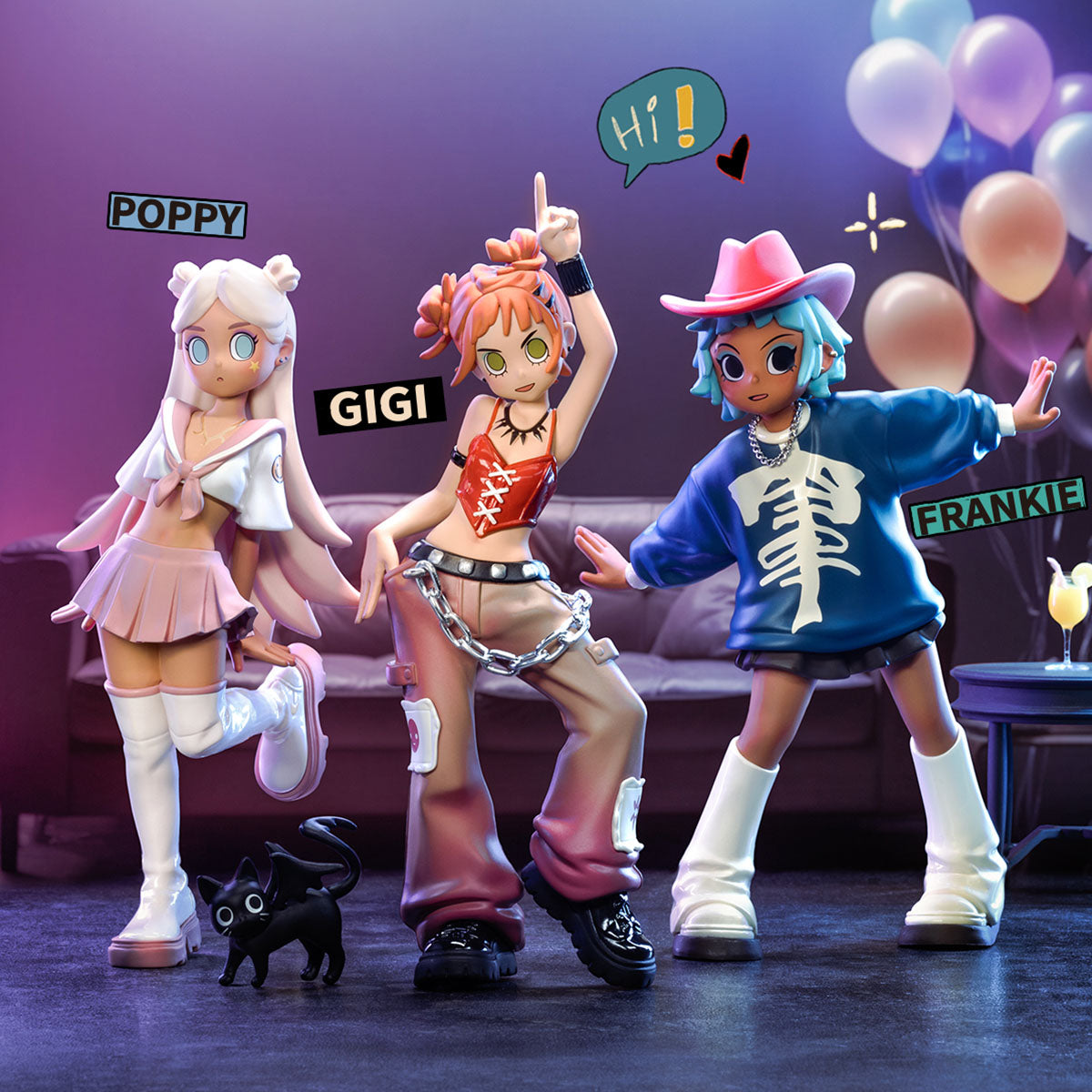 【POP MART】 Peach Riot Rise Up まとめ売り POP MART Peach Riot Rise Up Series Figures Blind box