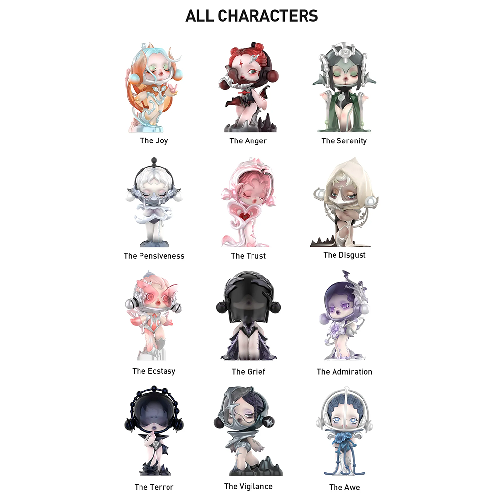 SKULLPANDA The Sound Series Figures 1pc