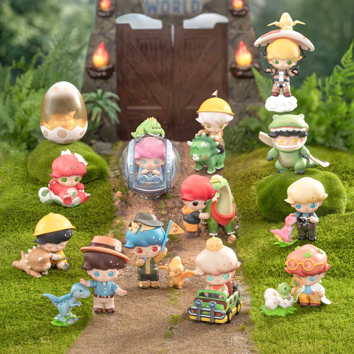 貴重‼️ 美品　POPMART DIMOO× JURASSICWORLD コラボ POP MART DIMOO Jurassic World Series Blind Box – LAMOUR