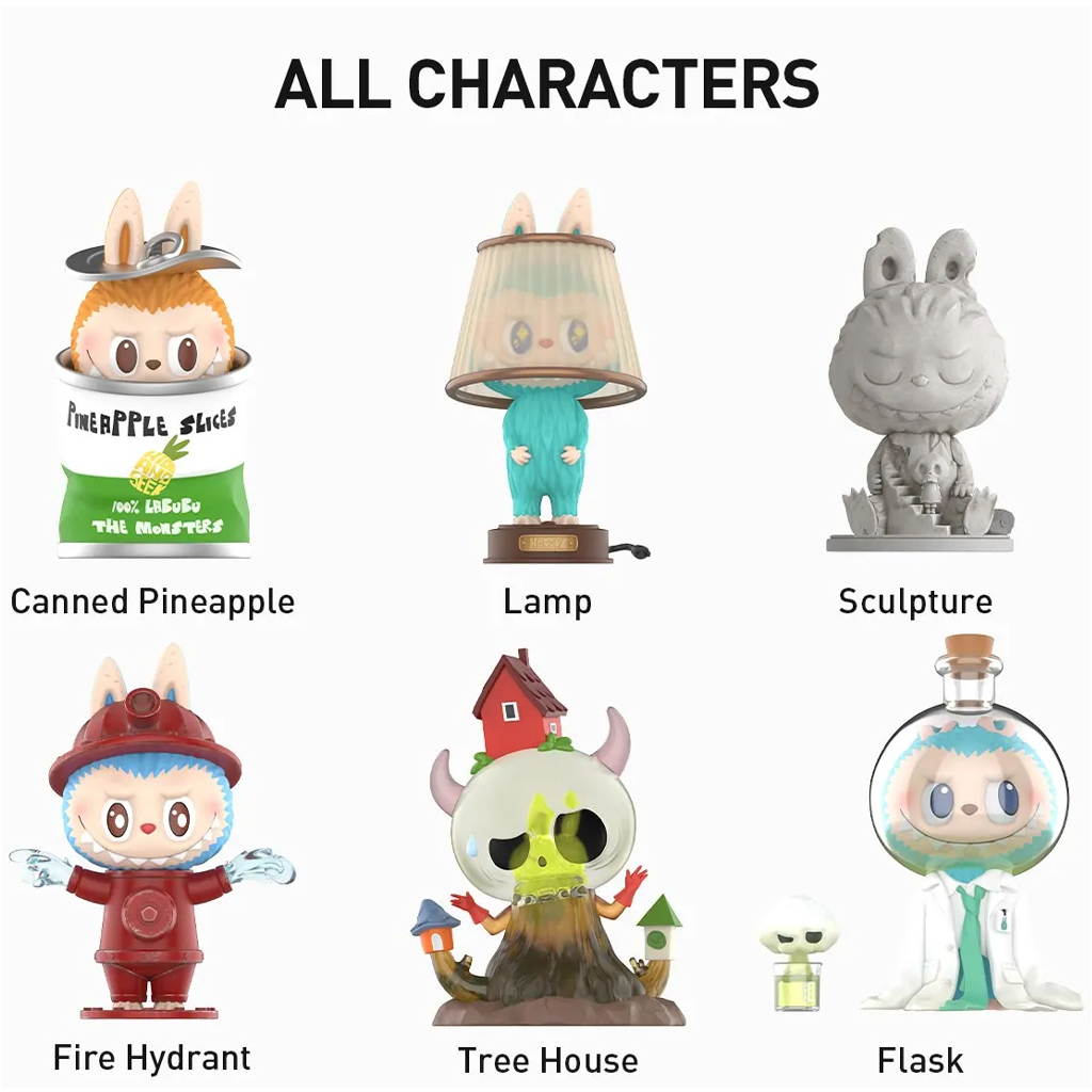 POP MART THE MONSTERS Almost Hidden Series Figures Blind Box POP MART THE MONSTERS Almost Hidden Series Figures Blind Box