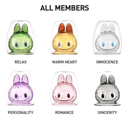 THE MONSTERS-CHEERS ! SERIES-Double-walled Glass Blind Box