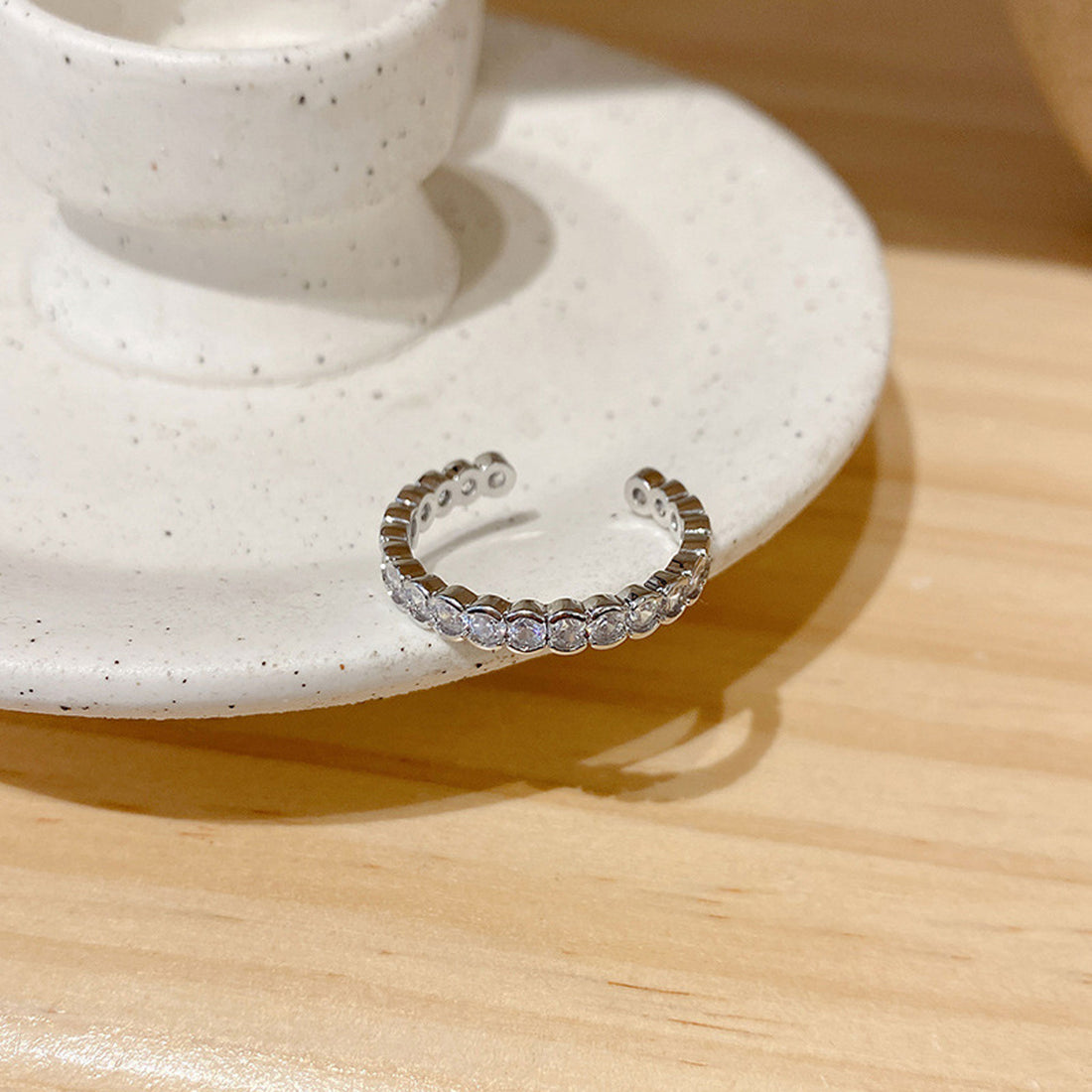 Luxurious Full Zirconia Ring