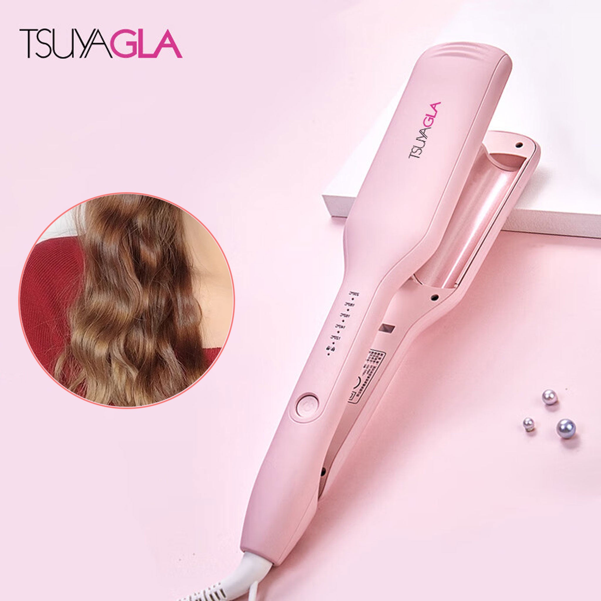 TSUYAGLA Triya Curling Iron 02 Pink(TR05)