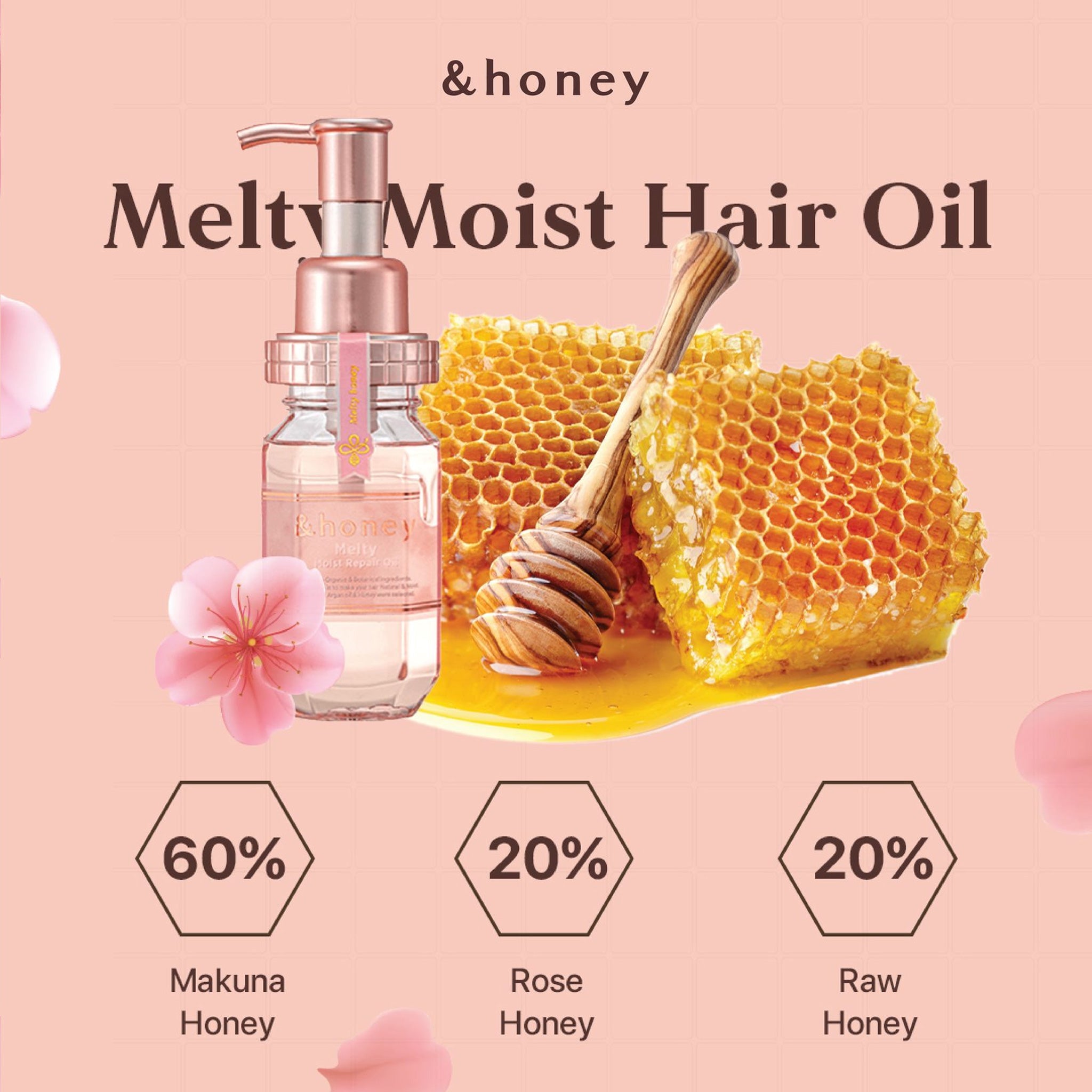 ViCREA &amp;Honey Melty Oil 3.0 100ml