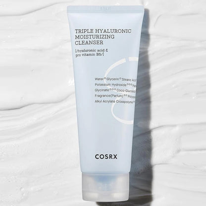 COSRX Hydrium Triple Hyaluronic Moisturizing Cleanser 150ml