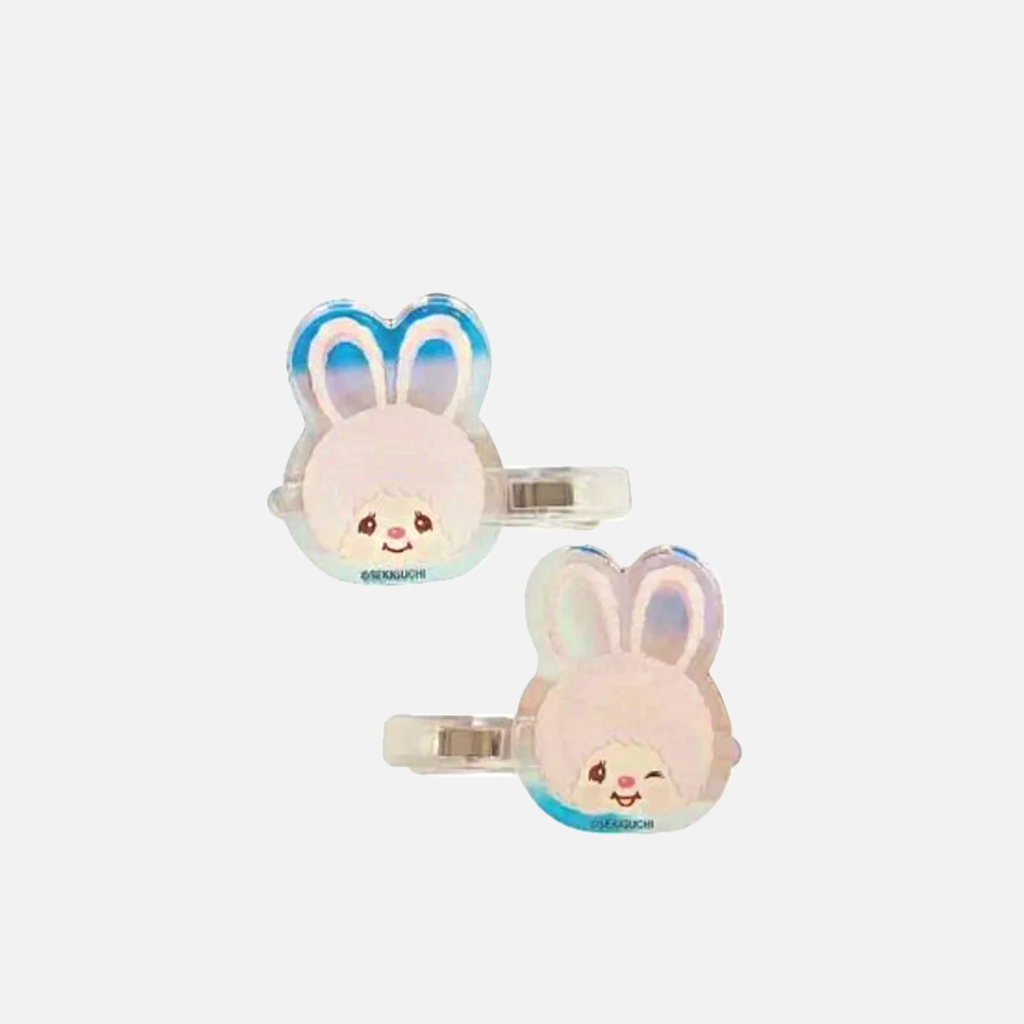 Monchhichi Acrylic Hair Clip Set 2 pcs