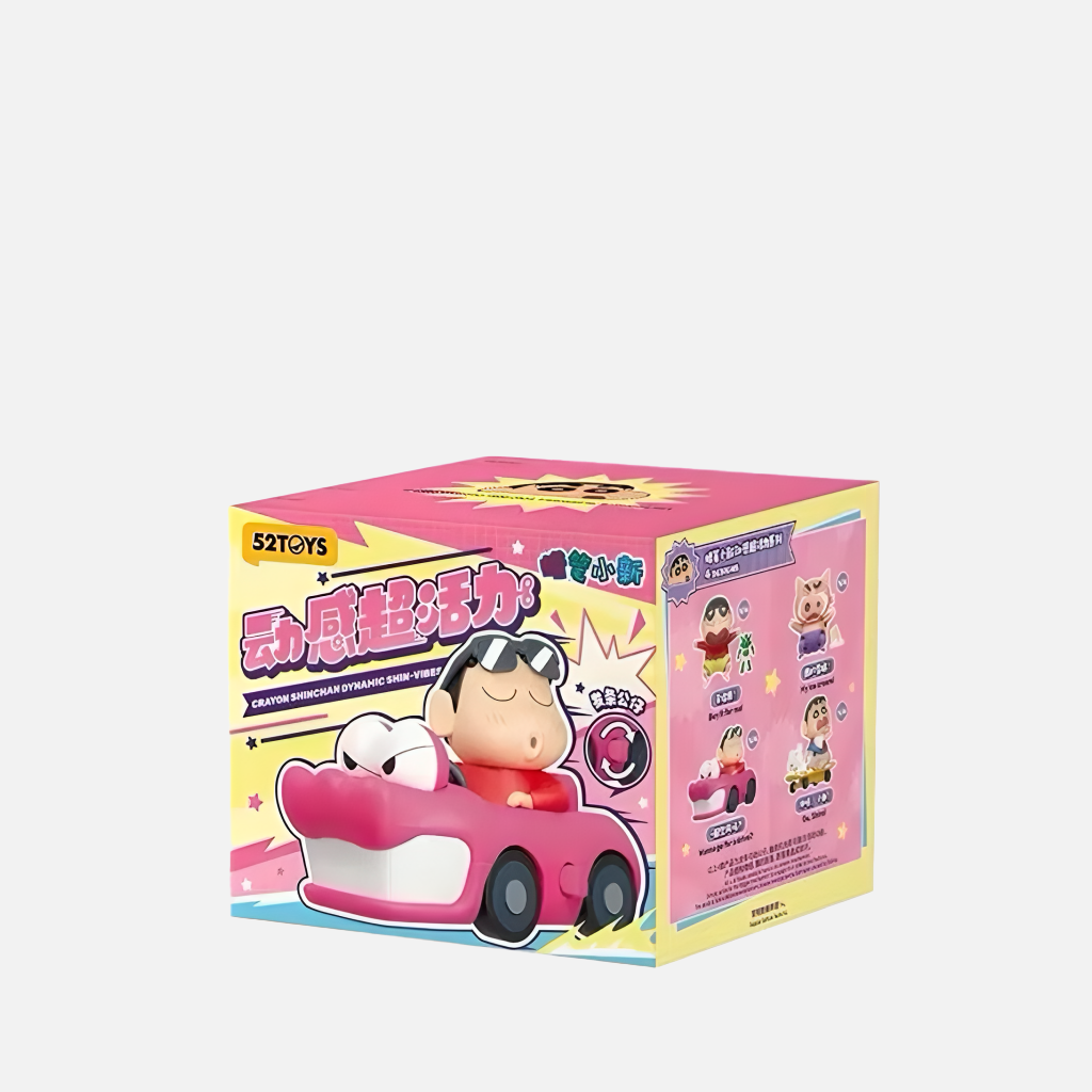 52TOYS Crayon Shin-chan Dynamic Super Vitality Series Blind Box 1 pc