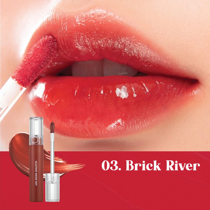 rom&amp;nd 玻璃光水膜唇釉