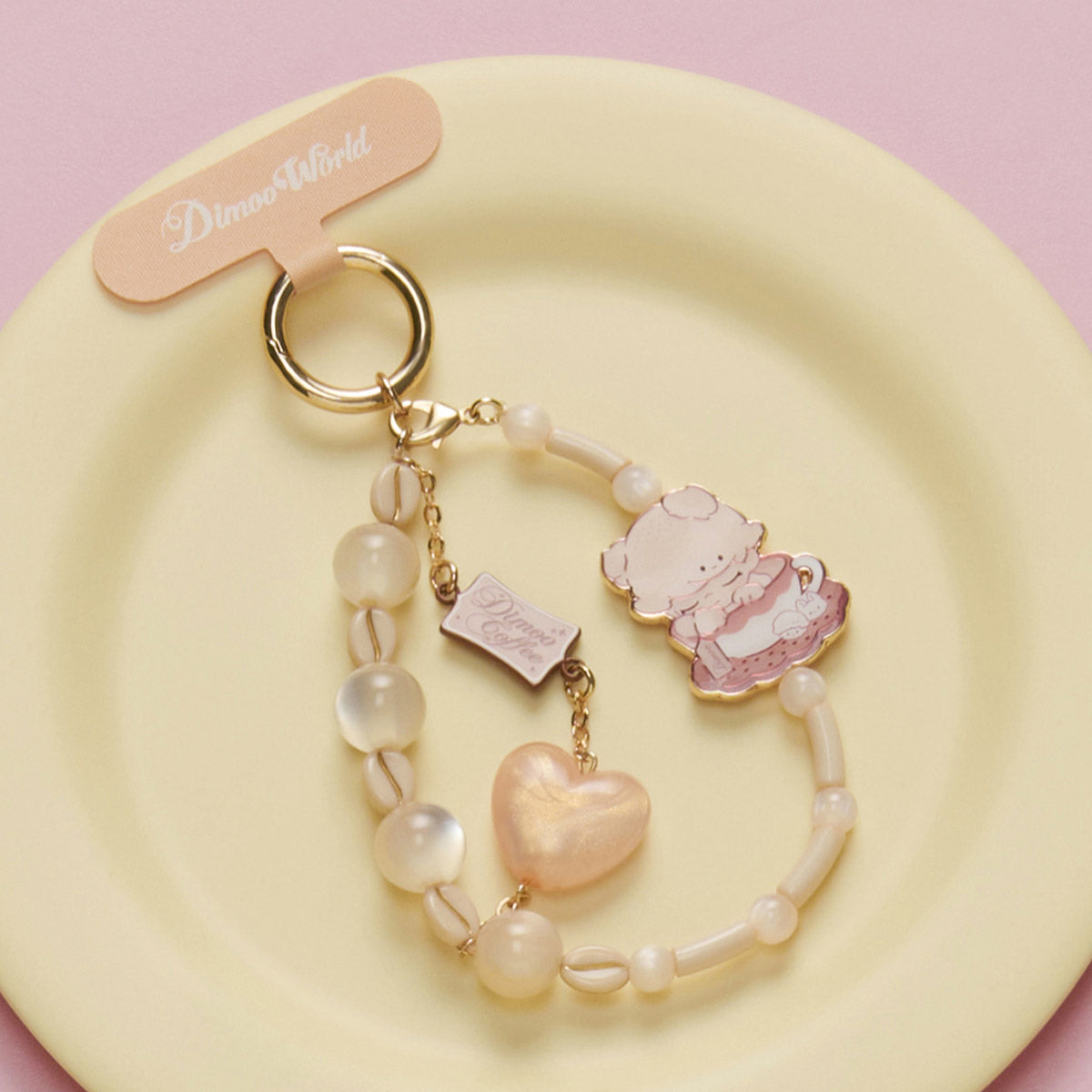 POP MART DIMOO Crush on Coffee Series-Phone Charm Blind Box