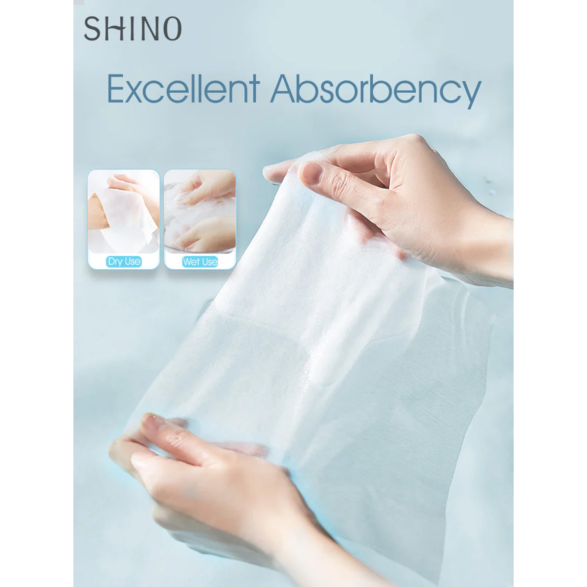 SHINO Premium Care 超柔软棉巾 80张