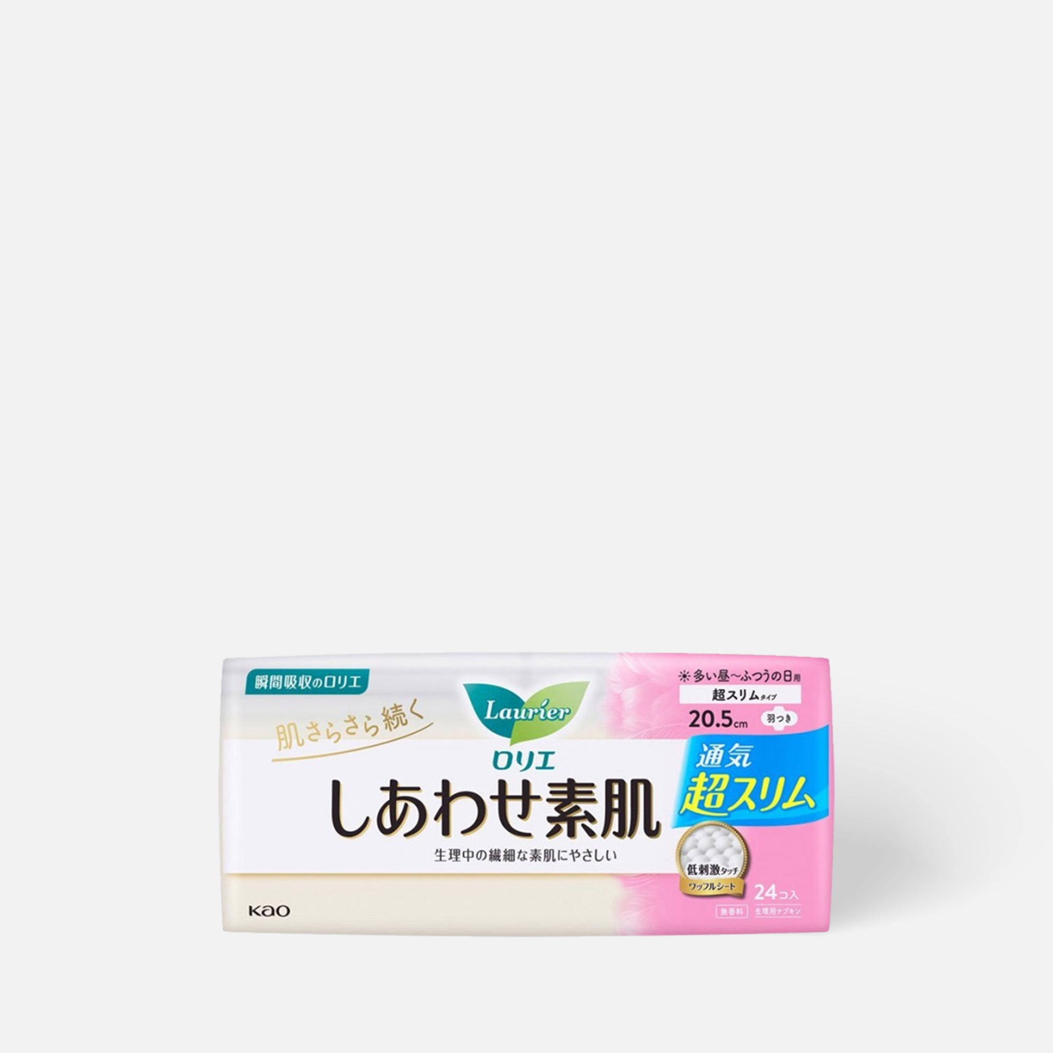 Kao Laurier F Ultra Thin Day Pads With Wings 20.5cm