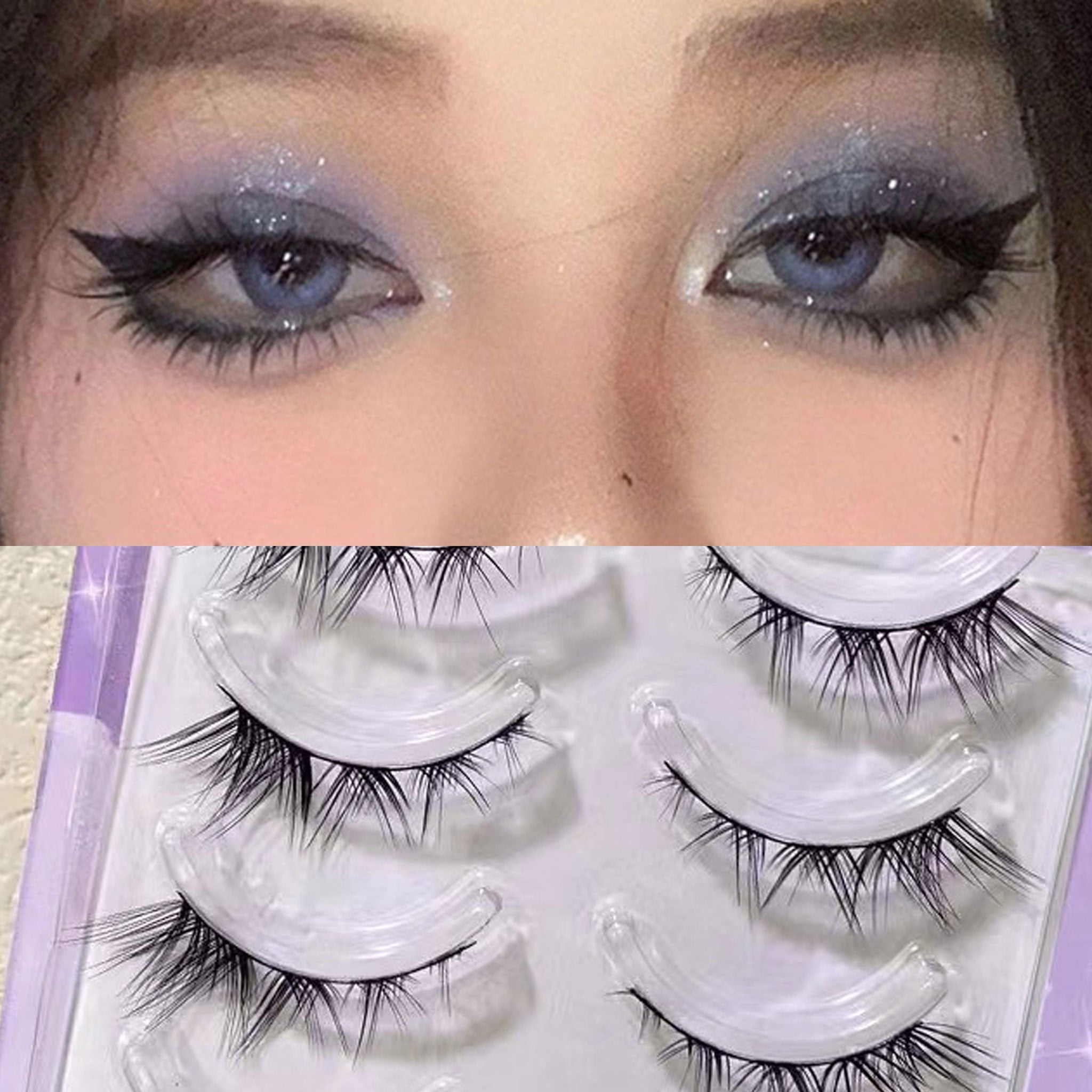 MJSP Fox Eye Eyelash Extensions HX07 5pairs – LAMOUR Beauty & Life
