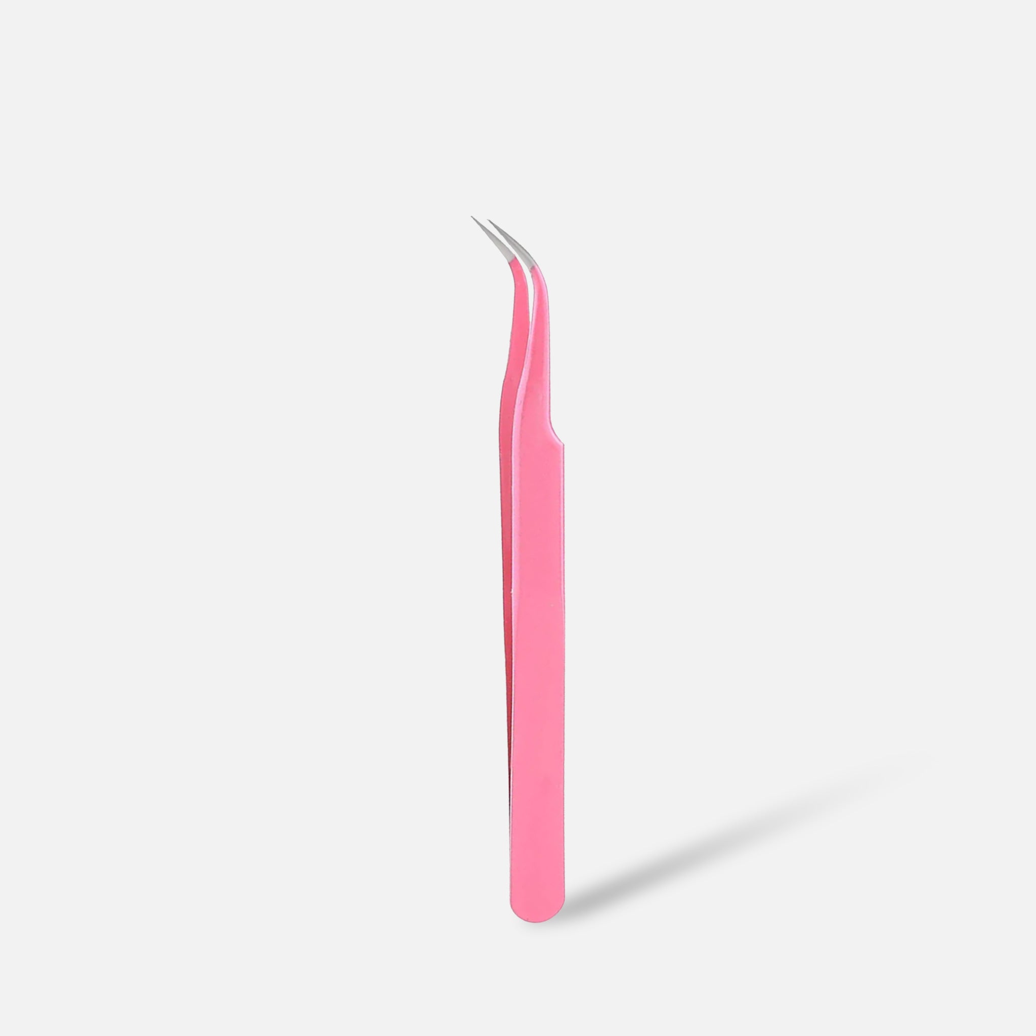 S REPUBLIC Lash Tweezers Curved Tip