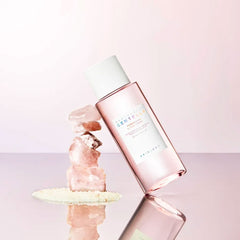 Pore-cleansing exfoliating Korean toner with Himalayan Pink Salt, 4-HA complex, and sebum control formula for a refreshing matte finish.