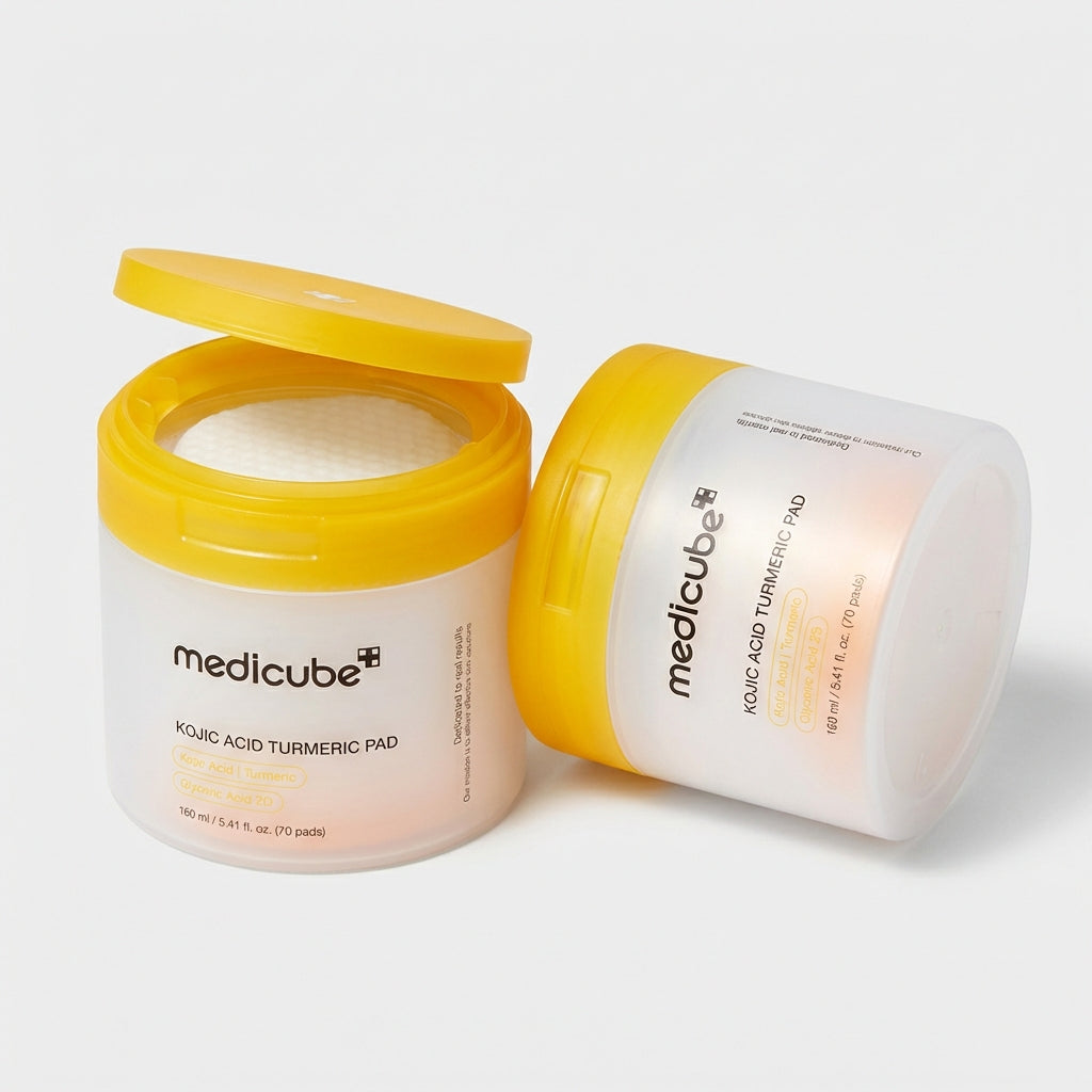 MEDICUBE KOJIC ACID TURMERIC PAD 160ML - imagem 1