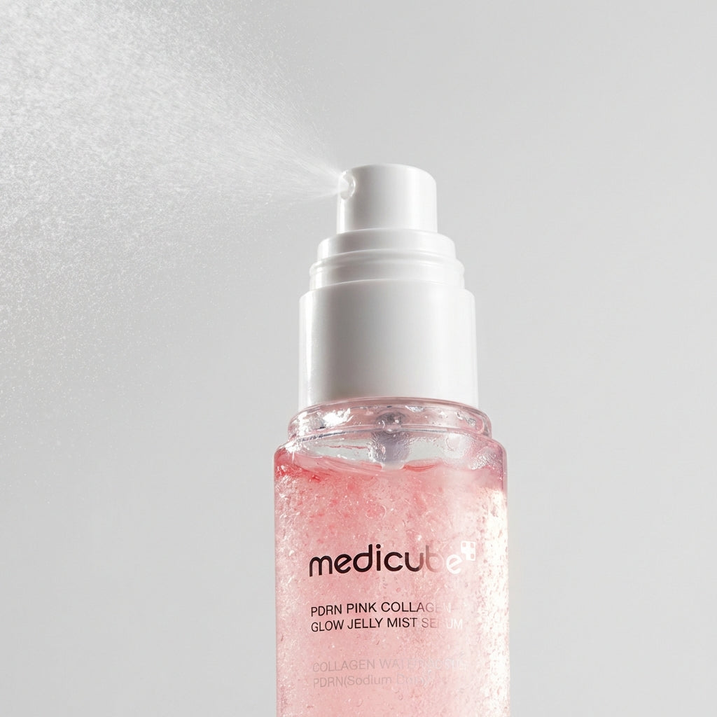 Medicube PDRN Pink Glutathione Serum Mist 100 ml LAMOUR Beauty & Life Medicube PDRN Pink Glutathione Serum Mist 100 ml LAMOUR Beauty & Life