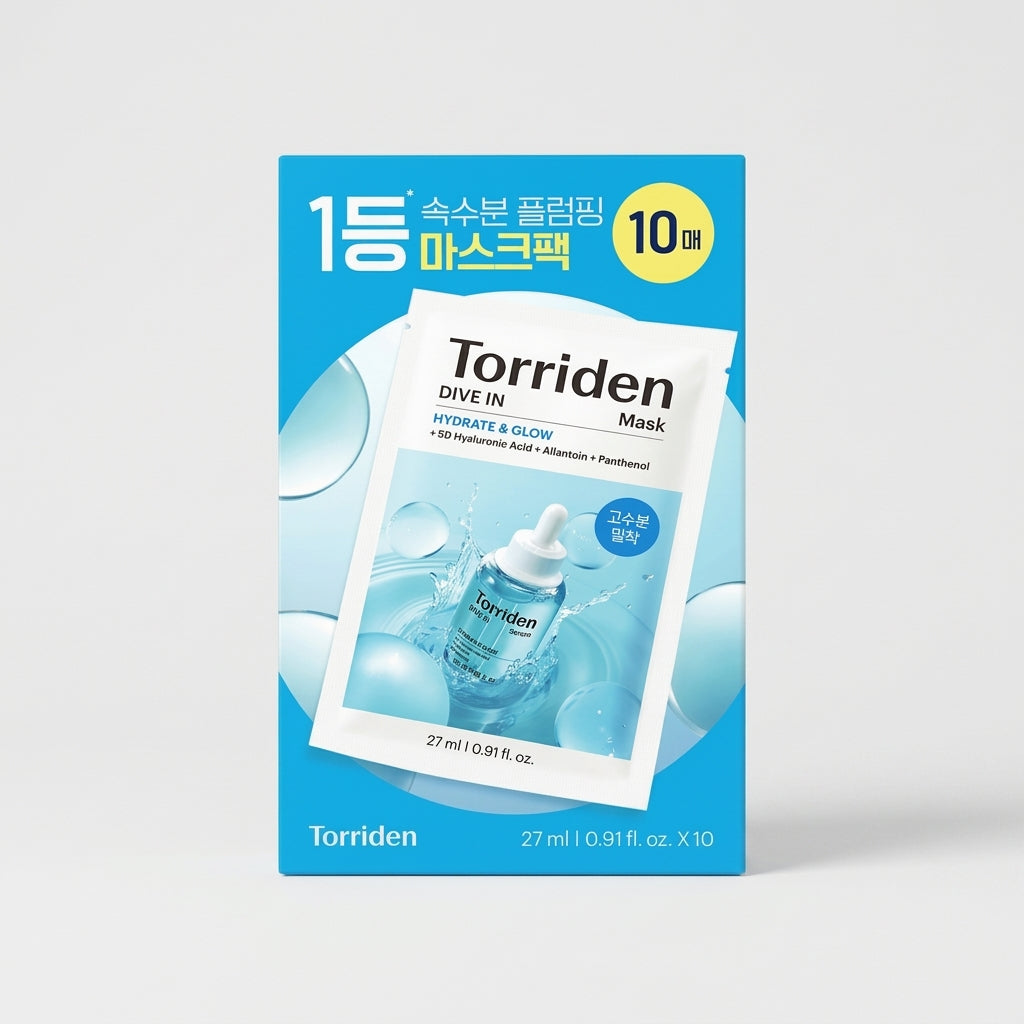 Torriden DIVE-IN Low Molecular Hyaluronic Acid Mask Pack