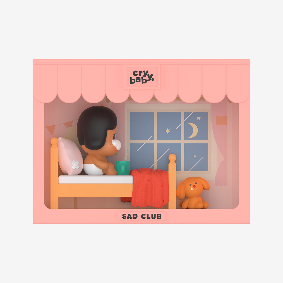 POP MART CRYBABY Sad Club Series Scene Sets Blind Box