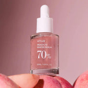 ANUA Peach 70 Niacin Serum enhances skin's appearance with 70% Peach Extract