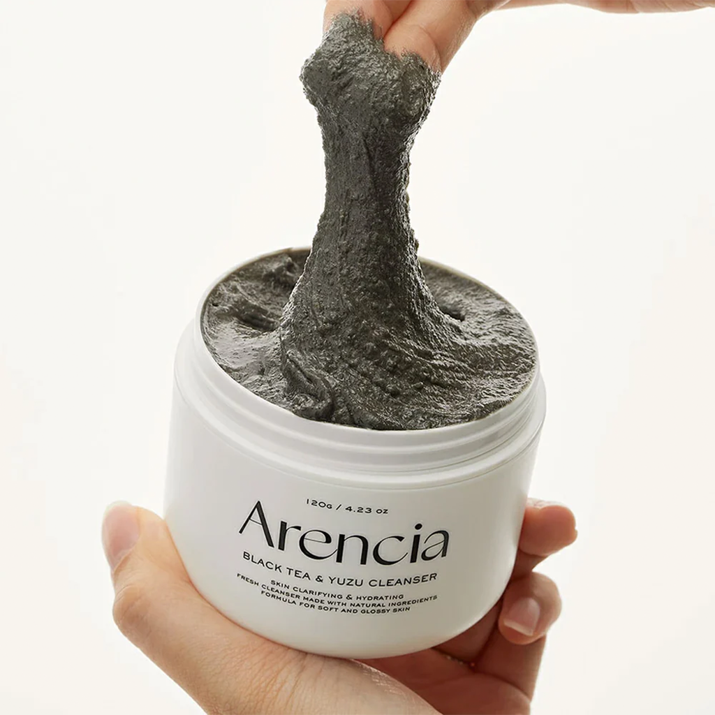 ARENCIA Black Tea &amp; Yuzu Cleanser 120g