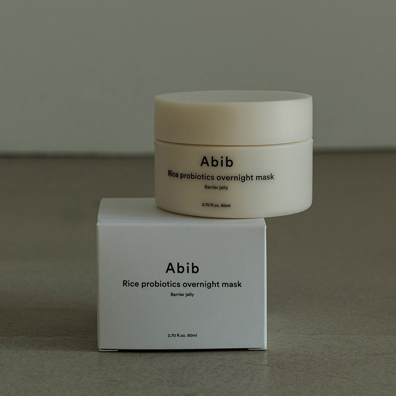 Abib Rice Probiotics Overnight Mask Barrier Jelly 80ml