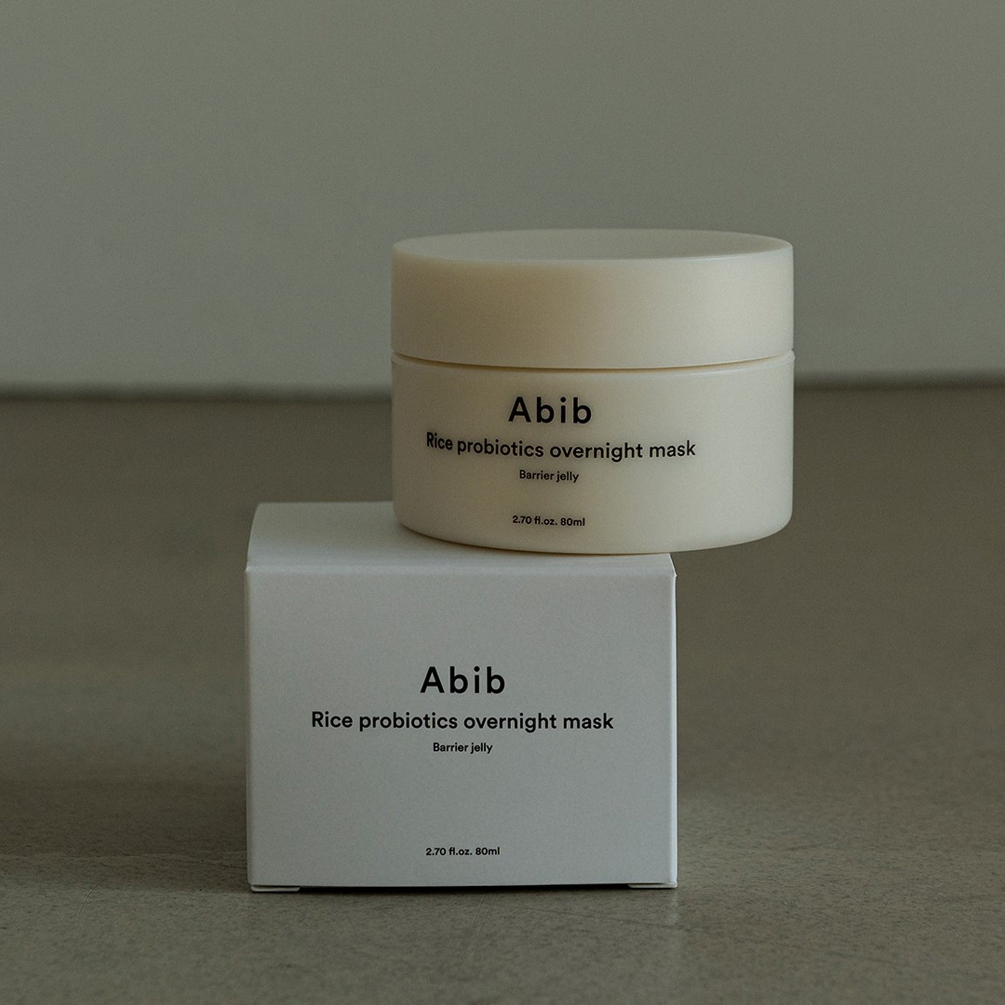 Abib Rice Probiotics Overnight Mask Barrier Jelly 80ml
