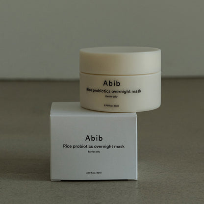Abib Rice Probiotics Overnight Mask Barrier Jelly 80ml