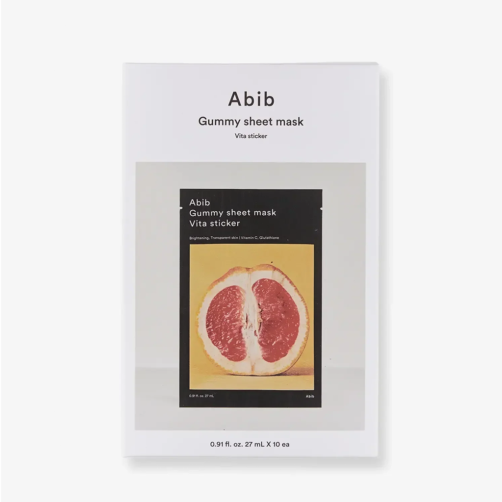 Abib Gummy Sheet Mask Vita Sticker – LAMOUR Beauty & Life