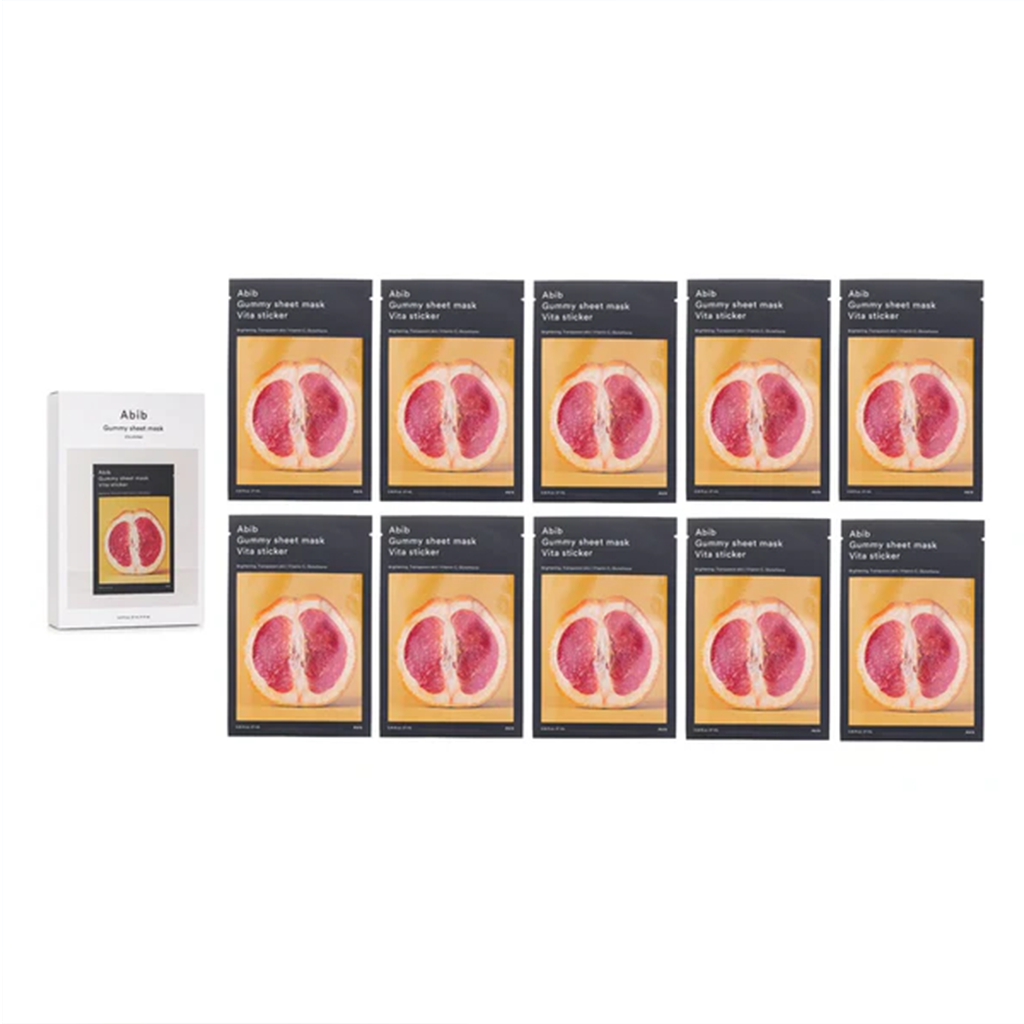Abib Gummy Sheet Mask Vita Sticker – LAMOUR Beauty & Life