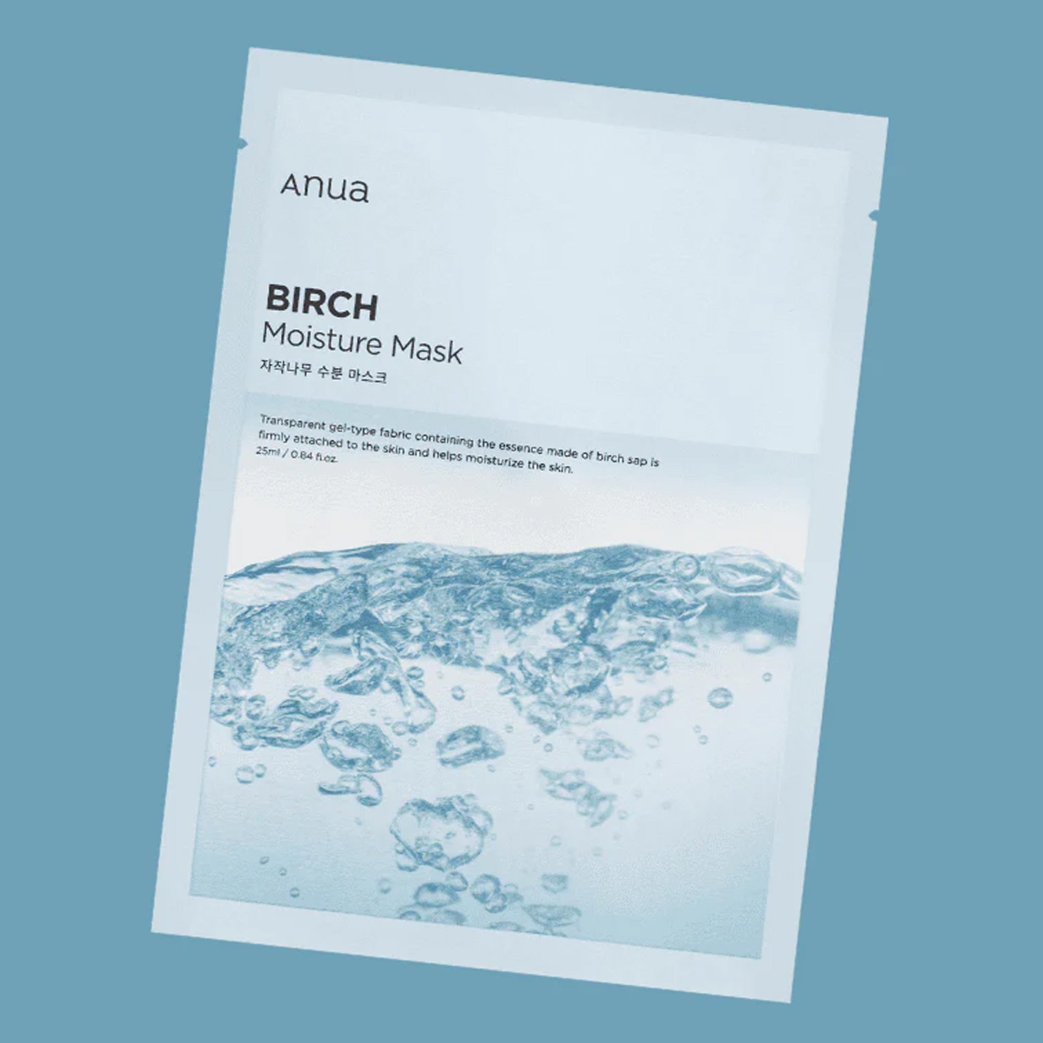 Anua 白桦树补水保湿面膜 1 片