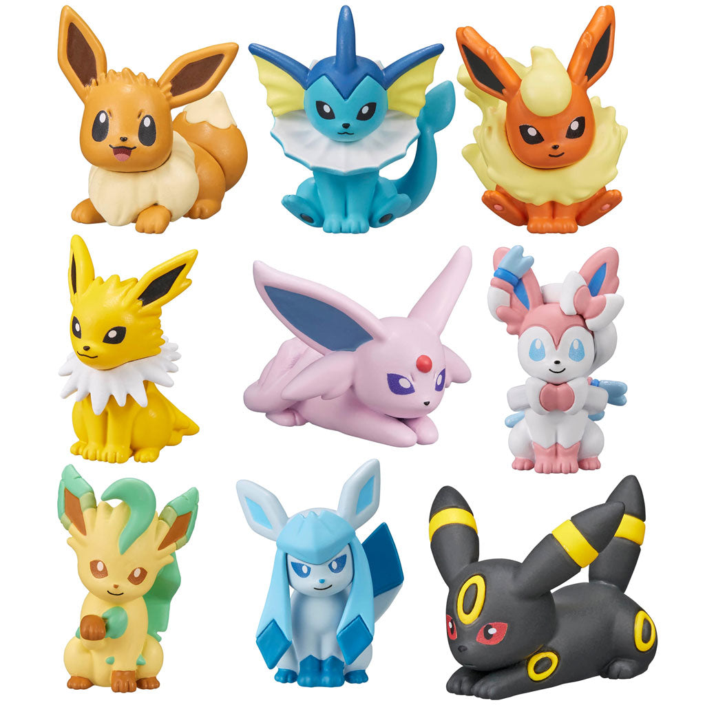 BANDAI Bath Bomb Life Bikkura Tamago Pokemon Eevee Friends Figure Collection