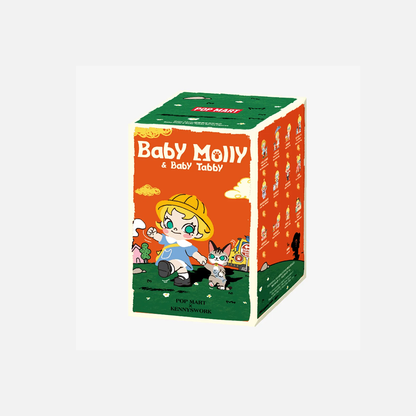 POP MART Baby Molly &amp; Baby Tabby Series Figures Blind Box