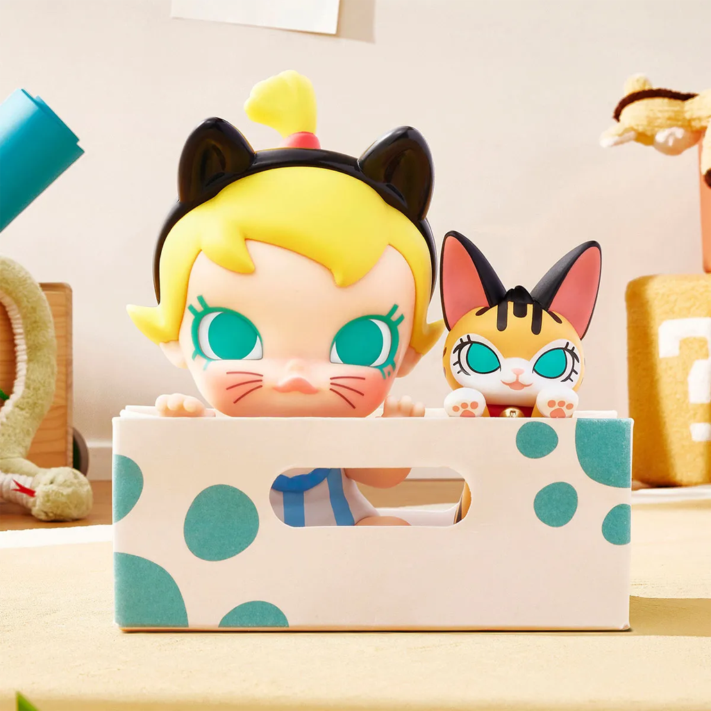 POP MART Baby Molly &amp; Baby Tabby Series Figures Blind Box