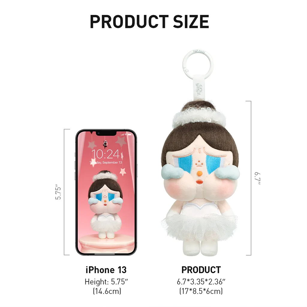 CRYBABY SHINY SHINY SERIES-Plush Pedant Blister Pack