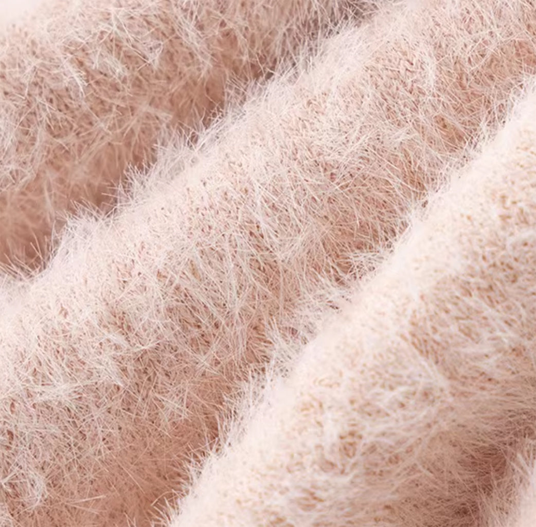 Caramella Winter Thickened Coral Fleece Mid-calf Socks 3 pairs