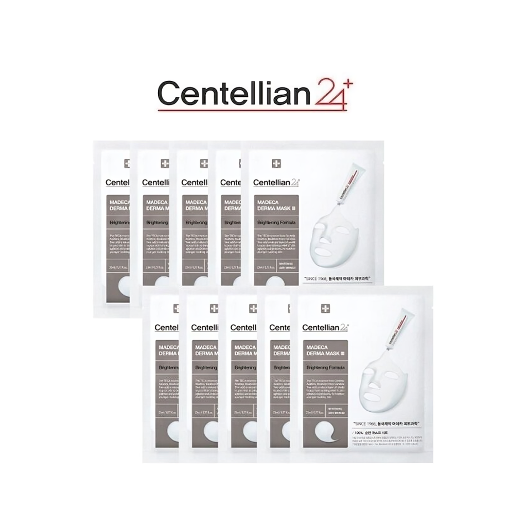 Centellian24 Madeca Derma Mask III Glowy Formula10 pcs