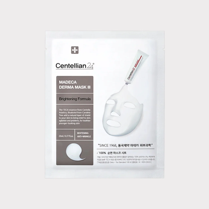 Centellian24 Madeca Derma Mask III Glowy Formula10 pcs