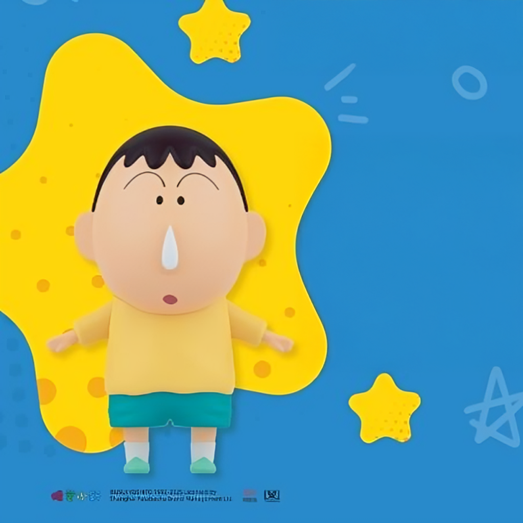 Crayon Shin-chan Kasukabe Defense Force Climbing Figure Series Blind Box