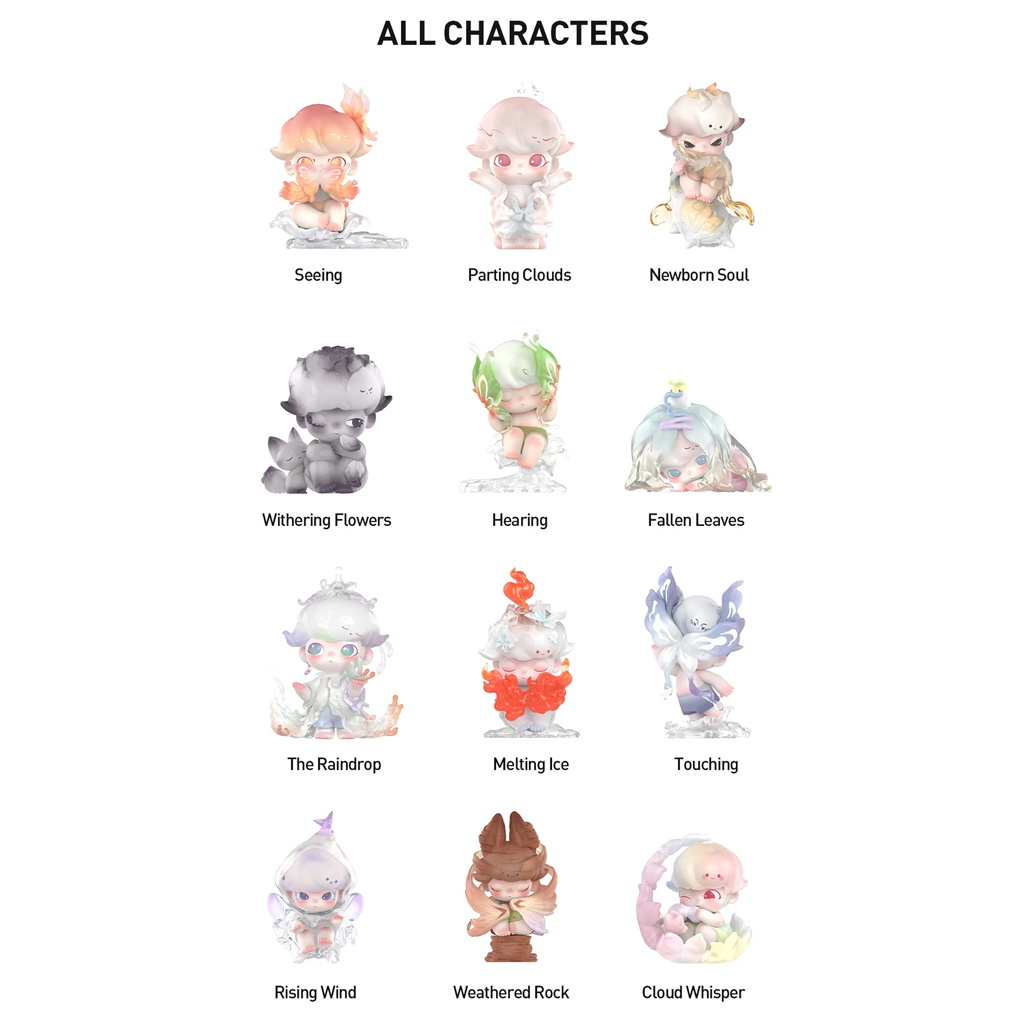 POP MART DIMOO Shapes in Nature Series Figures Blind Box